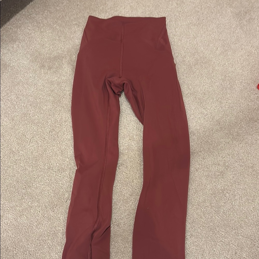 Lululemon Burgundy Leggings